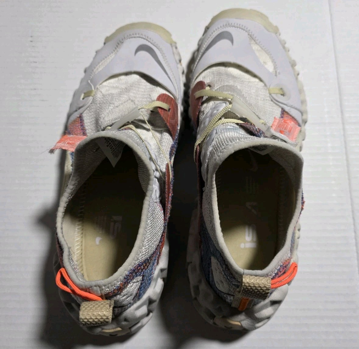 Nike ISPA Overreact Black Light Bone CD9664-100 U… - image 8