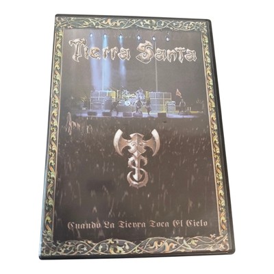 TIERRA SANTA 2002 CUANDO LA TIERRA TOCA EL SUELO DVD BOX LIMITADA MAGO DE OZ