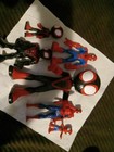 All Different Sizes of Marvel Spider Man Action Figures