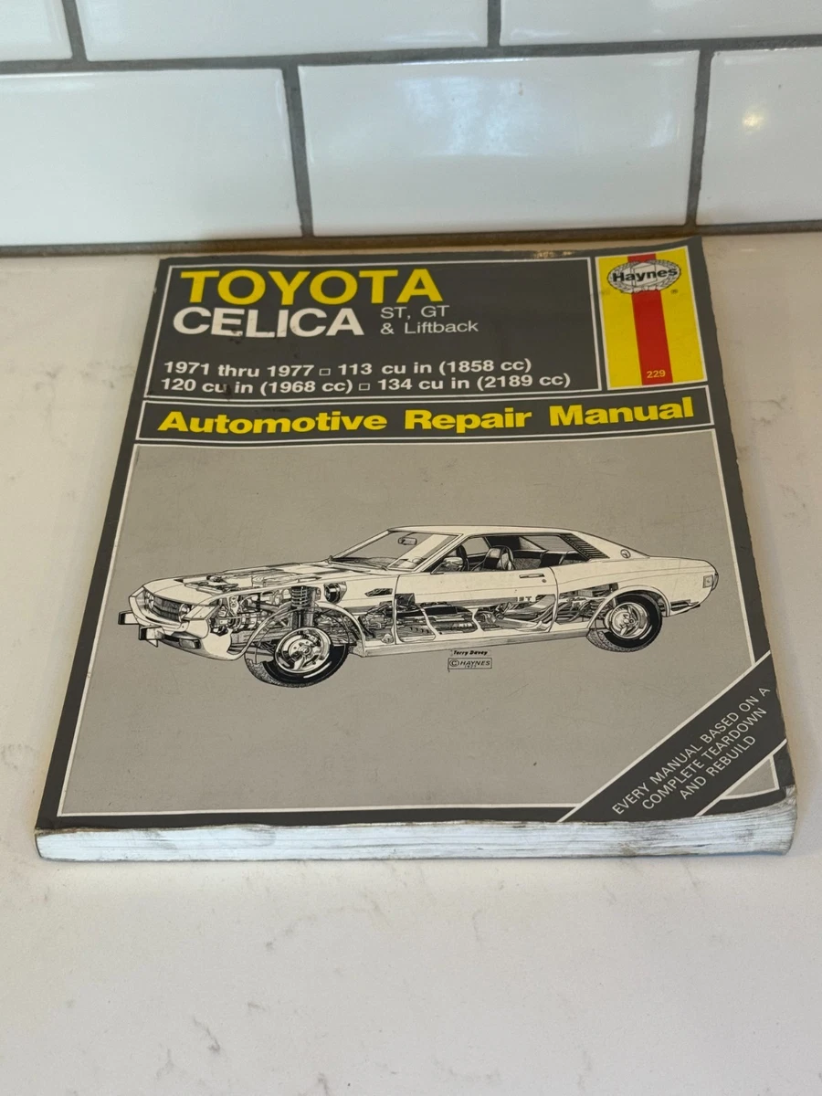 Repair Manuals & Literature for 1971 Toyota Celica for sale | eBay
