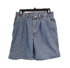 Vintage 90s Wrangler Rugged Wear Denim Carpenter Shorts Size 30 USA Fishing