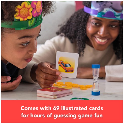 , Hedbanz 2023 Edition with New Cards, Picture Guessing Board Game, for Famil... - Picture 4 of 9