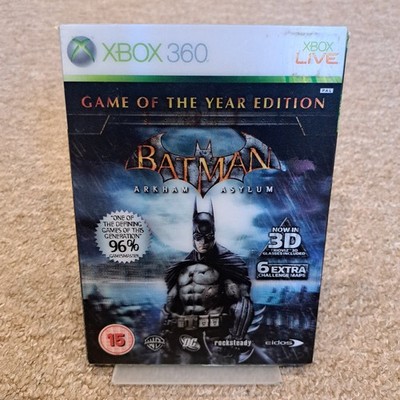 Batman Arkham Asylum Game of the Year Edition Xbox 360 Videospiel 3D PAL