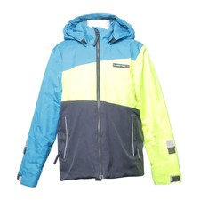 LEGO Tec, Winterjacke, Unisex (Kinder), Größe: 134, Blau/Gelb/Grau #c5Z