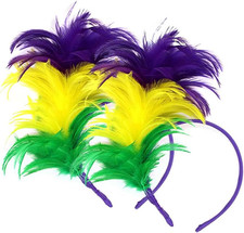 Feather Fascinator Headbands 1920'S Women'S 20S 50S Hat Tea Party Cocktail Weddi