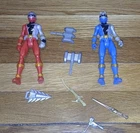Vintage POWER RANGERS DINO THUnder ACTION FIGURES and Accessories Lot