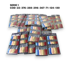 Lotto 160 MATASSINE FILO PER da RICAMO Profilo 8m MOULINè 100% Cotone 8x Colori