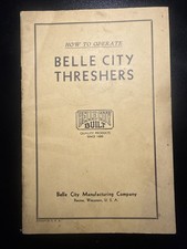 Belle City Threshers Operators Manual