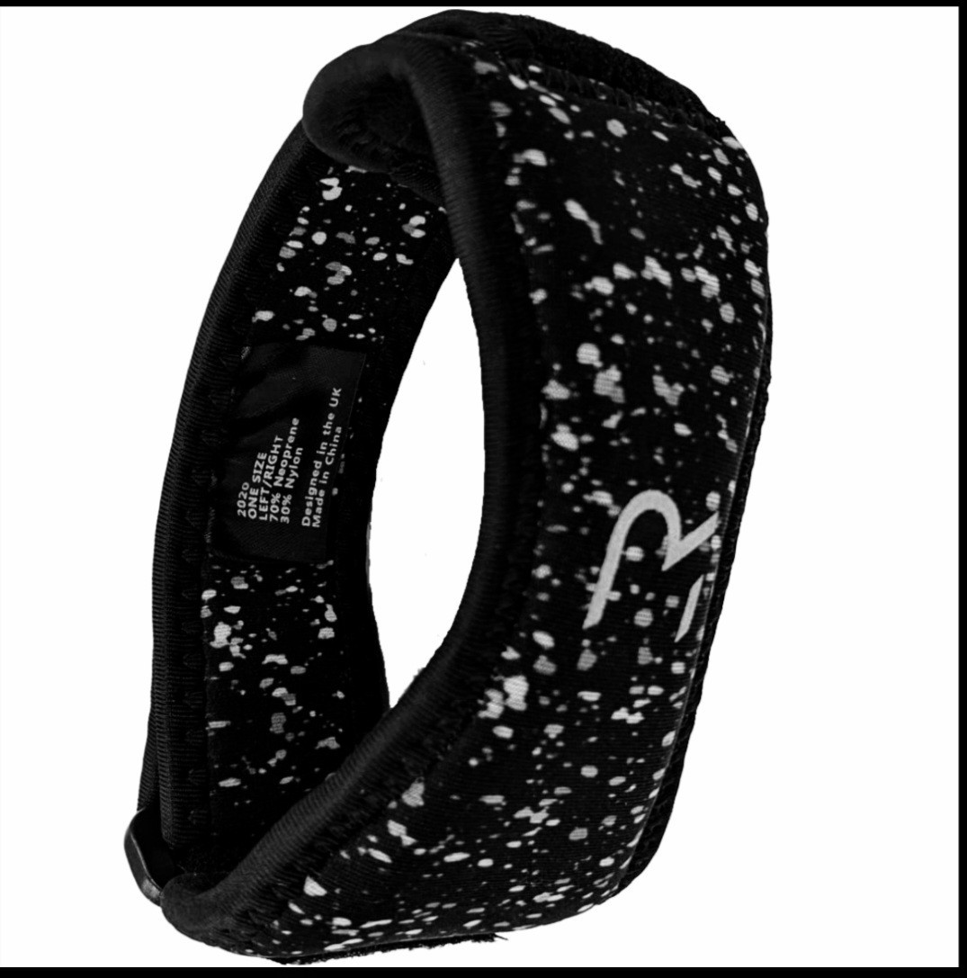 Tennis Elbow Support Brace Strap for Arthritis/Golfers pain with EVA Pad Black