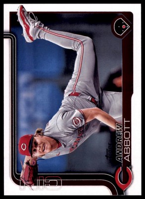 Andrew Abbott 2025 Topps #140 Cincinnati Reds