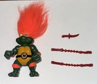 Vintage Turtle Troll MIKE Teenage Mutant Ninja Turtles TMNT 1993 Michelangelo
