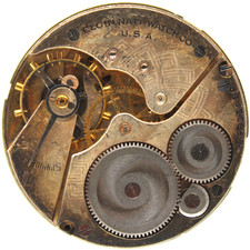 1927 ELGIN POCKET WATCH MOVEMENT 29811239 GRADE 290 16s 7j GE2 