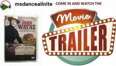 John Wayne 6-Movie Collection (DVD,2013) 316 Minutes of Classic Westerns!!