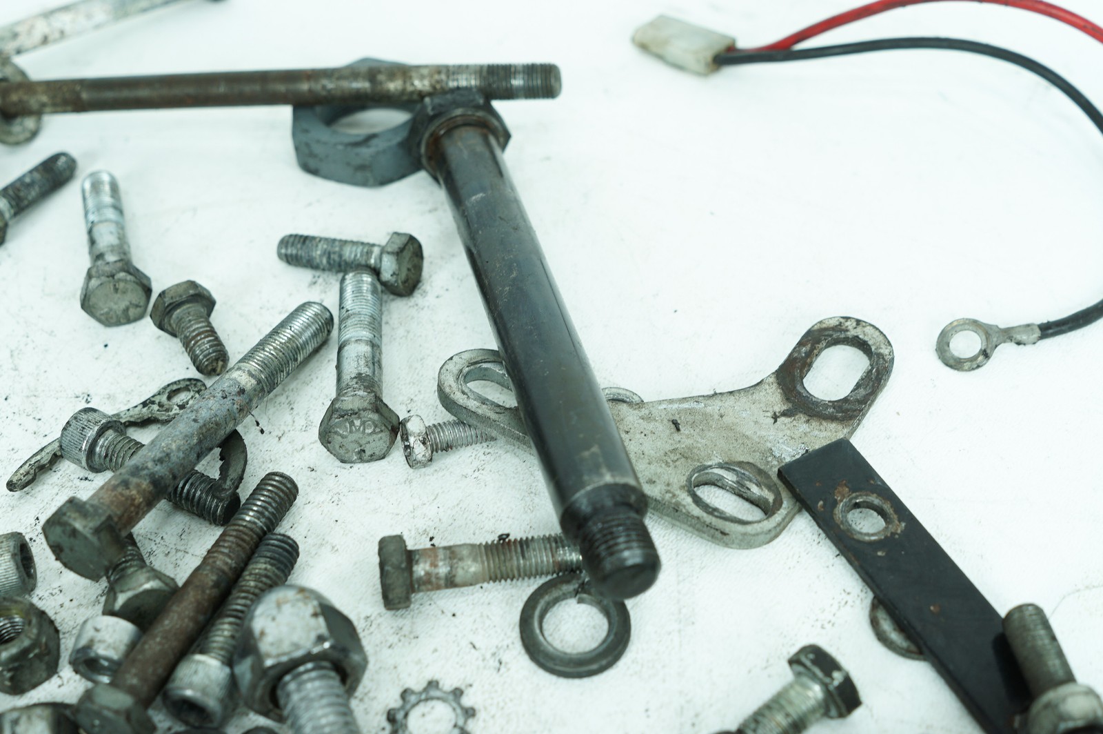 1980 Harley Sportster XLH883 OEM Hardware Bolts Nuts & Brackets