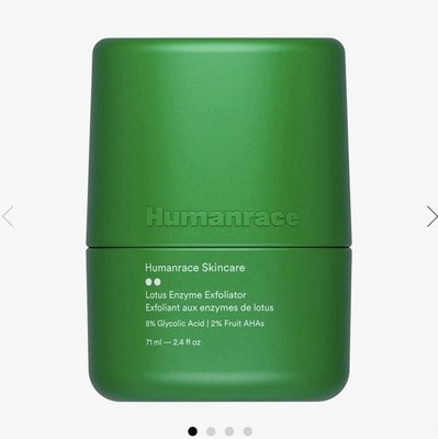 Humanrace Skincare Lotus Enzyme Facial Exfoliator 2.4 fl oz MSRP $55