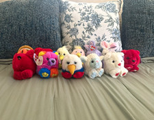 Puffkins Mini Plush Lot of 12 NWT 1998