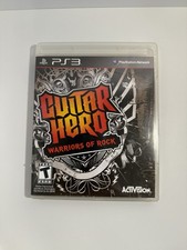 Guitar Hero Warriors of Rock PS3 Complete Tested Not For Resale
