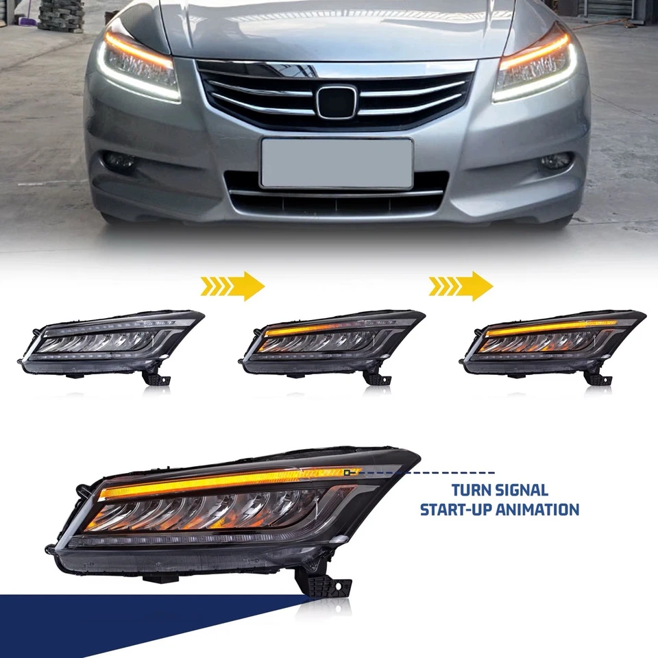 Faro LED Inginuity Time/Vland para Honda Accord 2008-2012 8ª generación Touring Foto 2 de 4