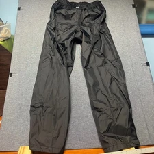 Columbia Sportswear Men's Rain Pants Size S 32L Black Waterproof Outdoor