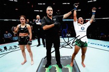 Puja Tomar ' The Cyclone' Strawweight UFC MMA Fighter Signed 12x8 Photo + COA