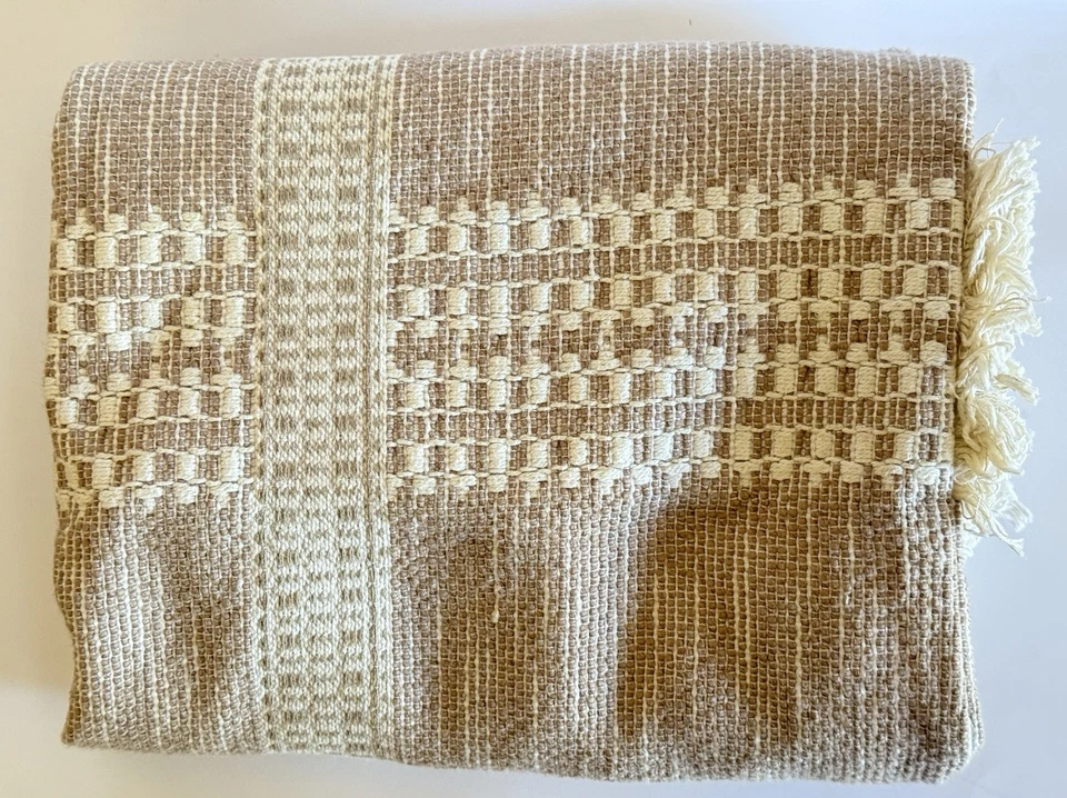 Threshold Studio McGee Pillow Covers 24x24 Set of 2 Neutral Beige Textured Boho - Image 4 of 4