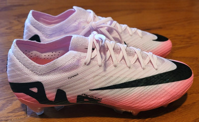 New Nike Zoom Mercurial Vapor 15 Elite SG Pro Soccer Cleats Pink Men 6.5 Women 8