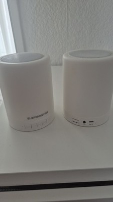 Lautsprecher Lampen Weiss mit Wechselnden Farben | Smart Lamp Speaker