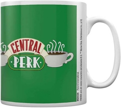 Pyramid International Friends Central Perk Neuheit Becher grün, Keramik - 320 ml