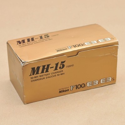 NIB New Genuine Nikon MH-15 Ni-MH Battery Charger for F100 E3 E3S D1 SLR IOB