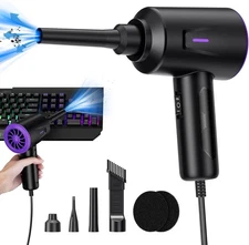 Electric Air Duster - Blower - Multi-Use Compressed for Purple