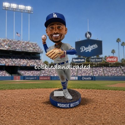 ⚾️🧢*DAMAGED BOX*Mookie Betts Game 7 Double Play Dodgers