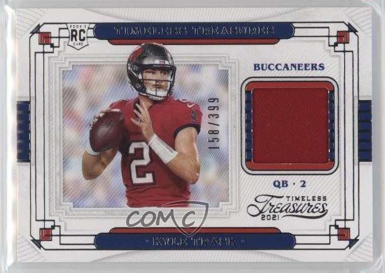 2021 Panini Chronicles Timeless Treasures Jersey /399 Kyle Trask Rookie RC 2s2