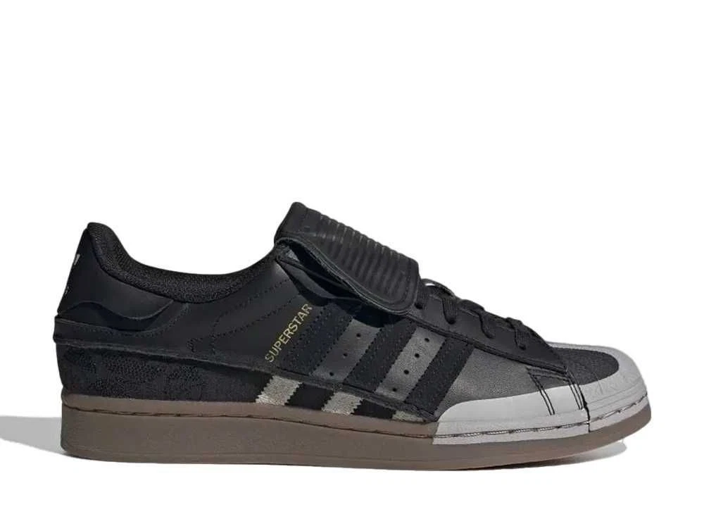 Adidas Originals Superstar Core nere mai usate