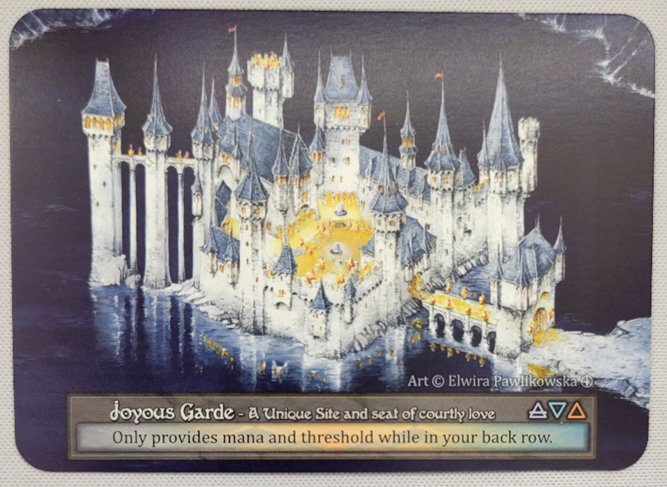 Joyous Garde - Unique - Arthurian Legends - Sorcery Contested