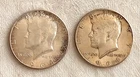 1964 Kennedy Half Dollar - 90% Silver Lot of Two