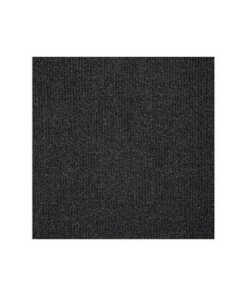 CUCOS Selbstklebende Teppich Bodenfliesen 50×50cm, 10 Stück Schwarz Peel & Stick Bodenbelag