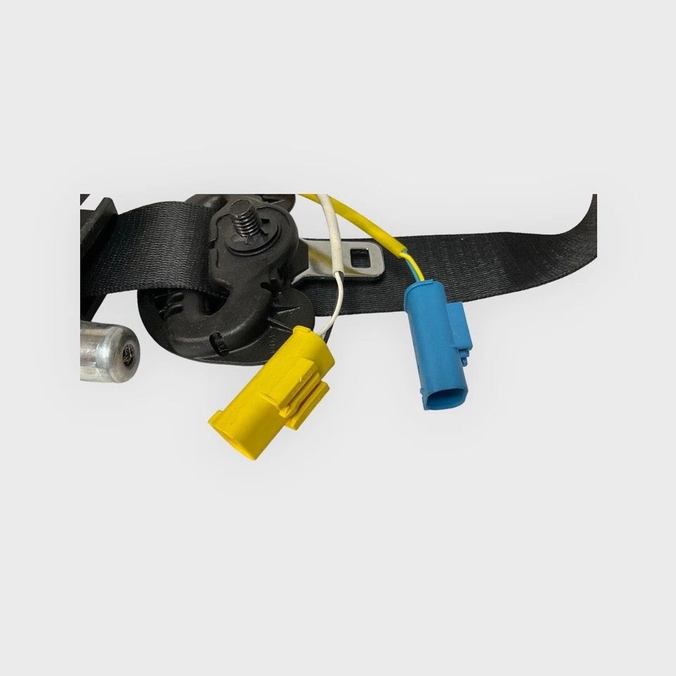 BMW 135I 2008 2009 2010 2011 2012 2013 cinturón de seguridad delantero derecho negro 34039665 Foto 4 de 4