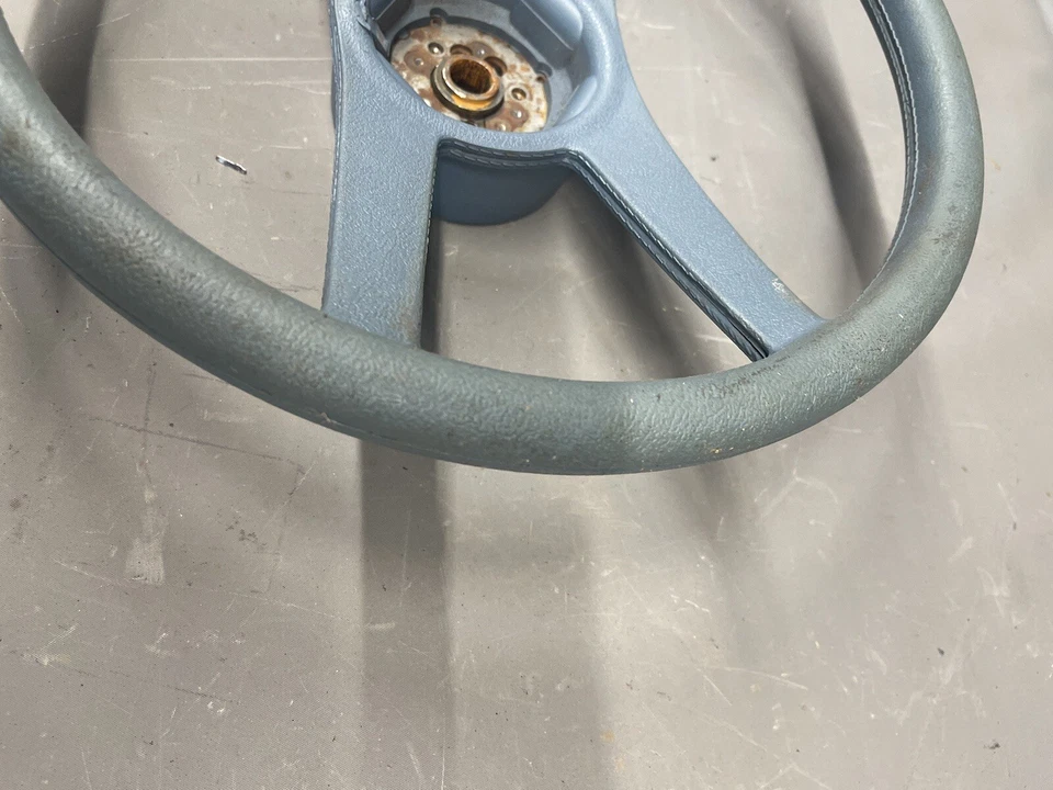 Volante Chevy Camaro Chevelle Nova Impala 1970-1981 cuerda interior azul original Foto 4 de 4