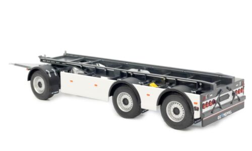 MARGE MODELS, Containerträger GS Meppel HOOKLIFT für VOLVO - Weiß, 1/32, MAR2...