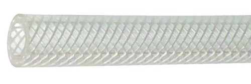 100ft ACCUFLEX CLEARBRAID - 1/2" x 3/4" Reinforced 200PSI Clear PVC Vinyl Tubg - Picture 2 of 6