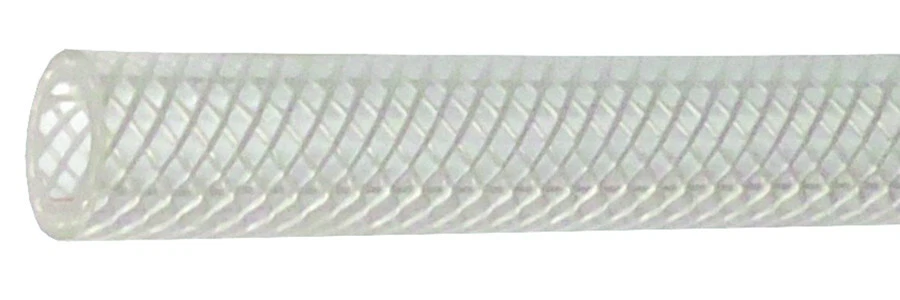 100ft ACCUFLEX CLEARBRAID - 1/2" x 3/4" Reinforced 200PSI Clear PVC Vinyl Tubg - Image 2 of 4