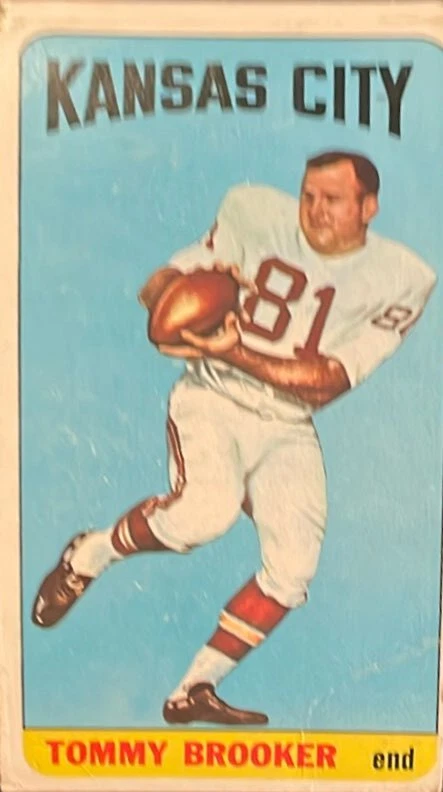 Tommy Brooker trading card