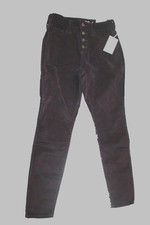 Womens Corduroy Pants Size 6 High Rise Skinny Universal Thread Burgundy
