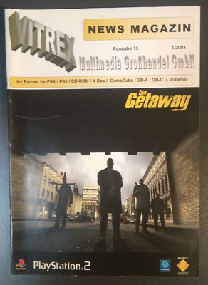 VITREX - Multimedia Großhandel Katalog Nr. 15  1/2003  für PSX/CD-Rom/X-Box/PS2
