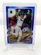 Seiichi Uchikawa 2021 Topps Chrome Nippon NPB Blue Refractor #71 /150