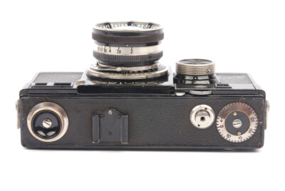 Zeiss Ikon Contax I type A Camera Black Paint +Carl Zeiss Jena