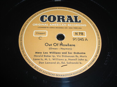 (S7116) Mary Lou Williams - Three Little Words - Out Of Nowhere
