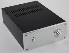 Aluminum Chassis DIY HIFi Project Box home audio Amplifier Case W218 D308 H92mm