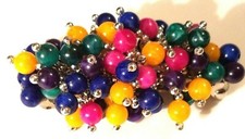 Hair Barrette Beaded Multi Color Hair Clip Kids Girls Accessories