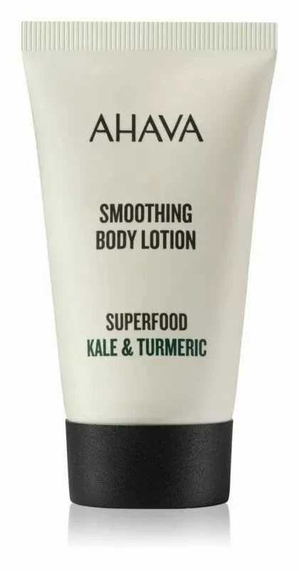 Ahava Smoothing Body Lotion Kale & Tumeric Superfood 40ml x 3 Triple Pack 120ml - Image 4 of 4